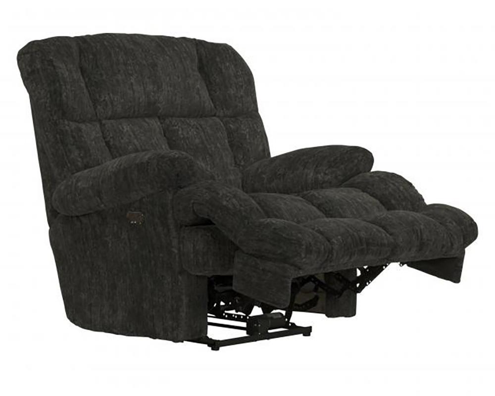 Catnapper - Cirrus Power Lay Flat Chaise Recliner in Charcoal - 62630-7/1760-48 view 2