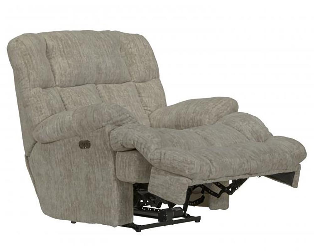 Catnapper - Cirrus Power Lay Flat Chaise Recliner in Parchment - 62630-7/1760-26 veiw 2