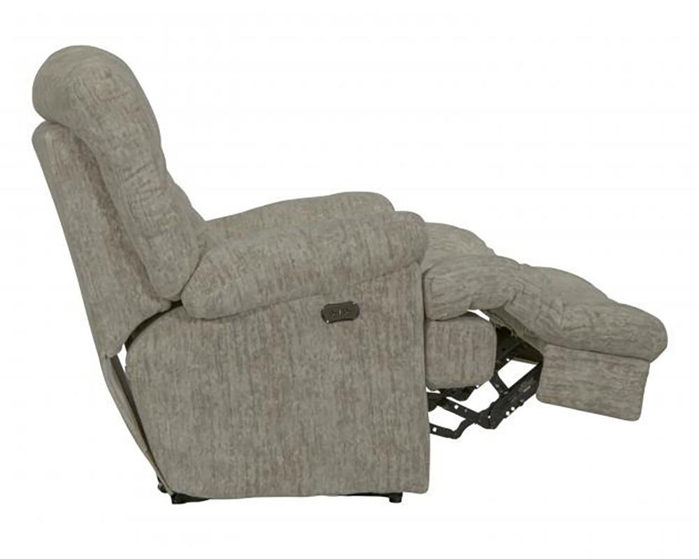 Catnapper - Cirrus Power Lay Flat Chaise Recliner in Parchment - 62630-7/1760-26 veiw 6