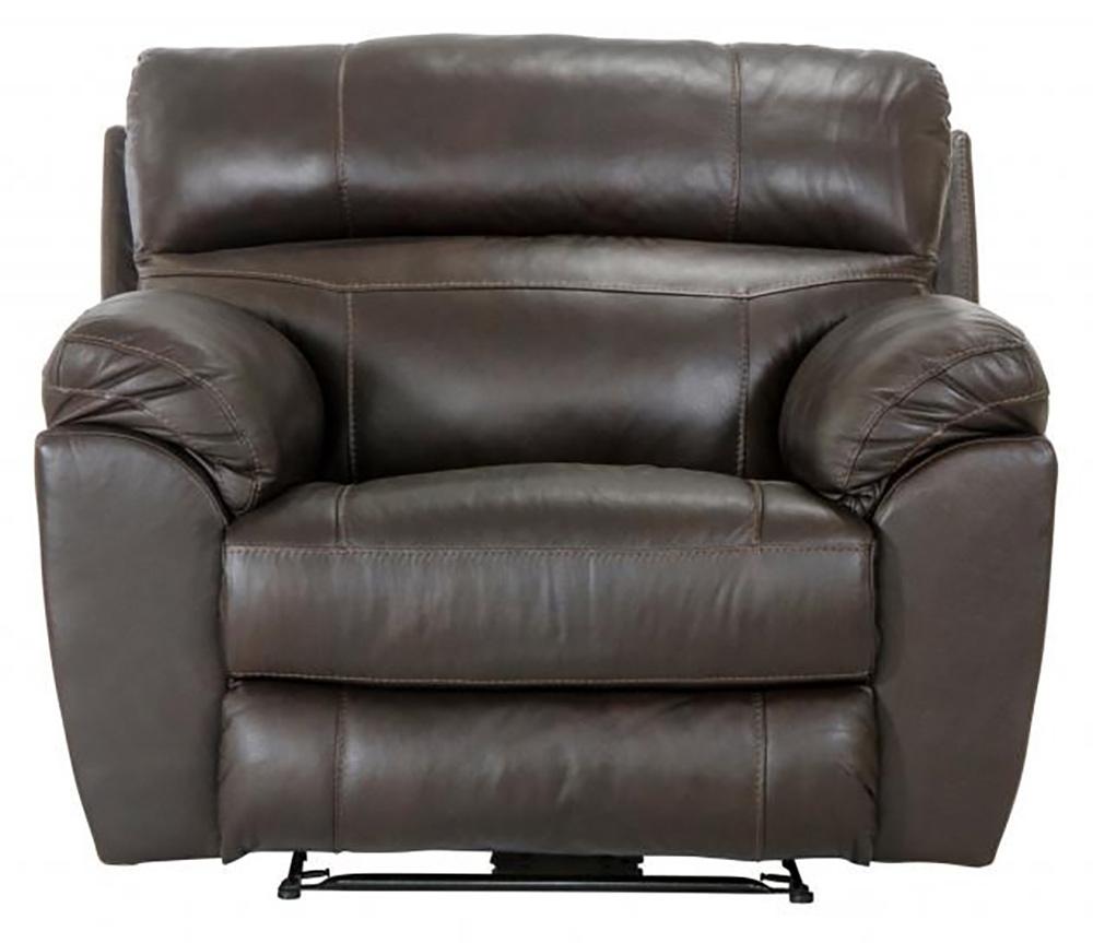 Catnapper - Costa Lay Flat Recliner in Chocolate - 4070-7/1273-89/3073-89 veiw 4