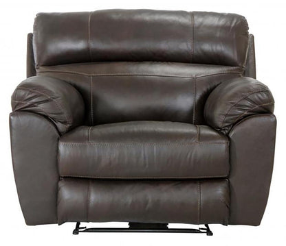 Catnapper - Costa Lay Flat Recliner in Chocolate - 4070-7/1273-89/3073-89 veiw 4