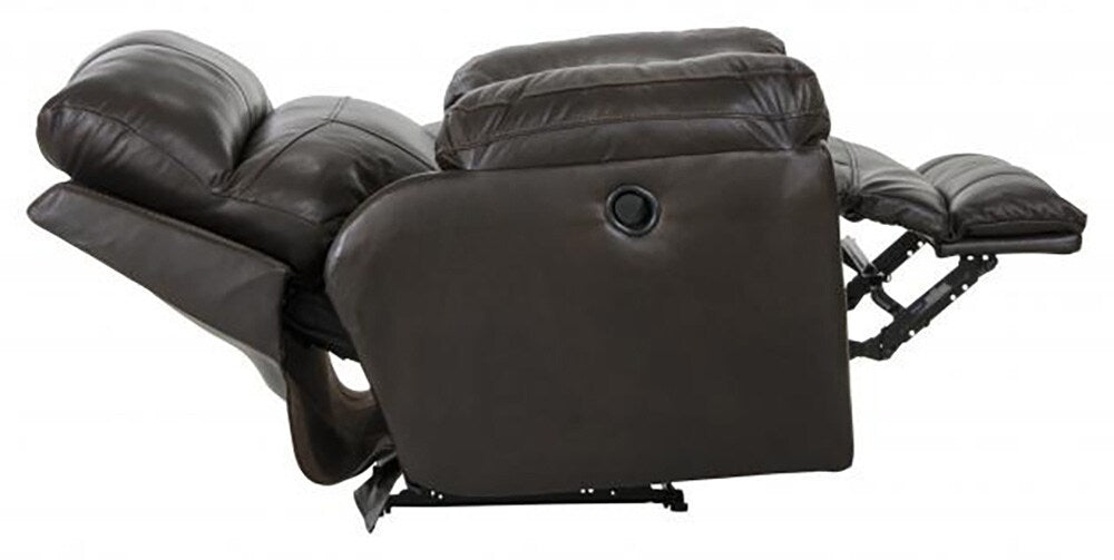 Catnapper - Costa Lay Flat Recliner in Chocolate - 4070-7/1273-89/3073-89 veiw 7