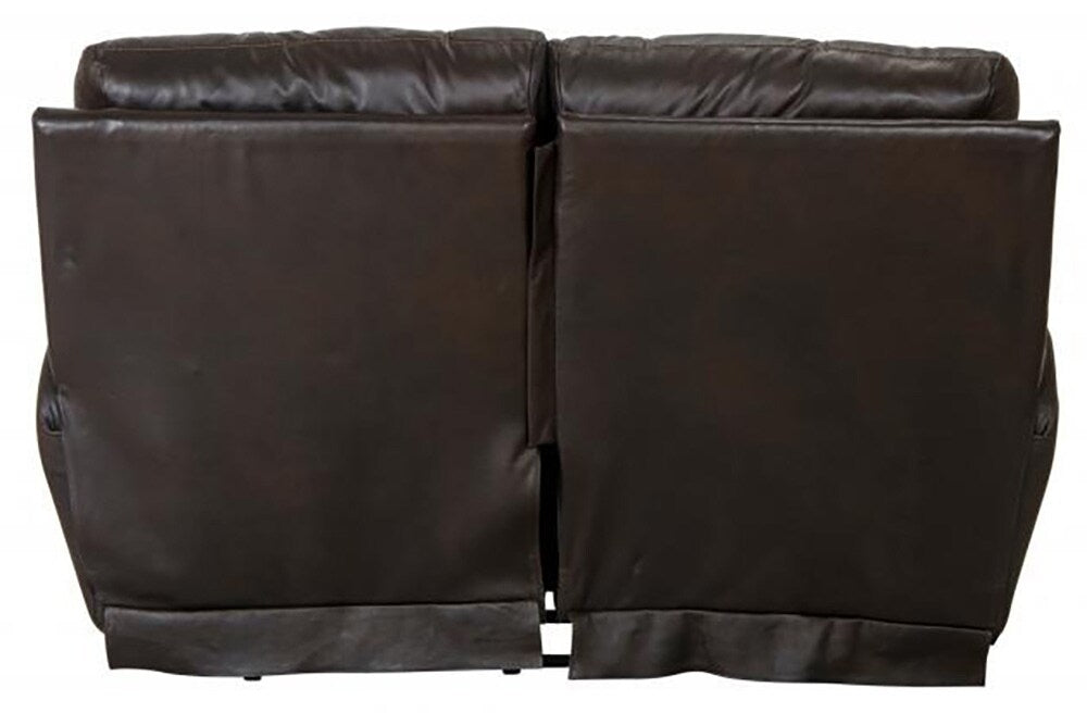 Catnapper - Costa Lay Flat Reclining Loveseat in Chocolate - 4072/1273-89/3073-89 veiw 4
