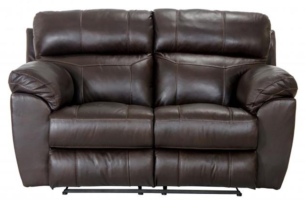 Catnapper - Costa Lay Flat Reclining Loveseat in Chocolate - 4072/1273-89/3073-89 veiw 6