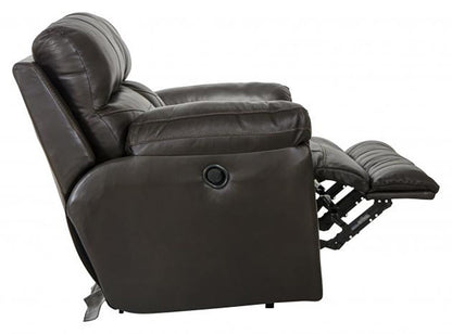 Catnapper - Costa Lay Flat Reclining Loveseat in Chocolate - 4072/1273-89/3073-89 veiw 8