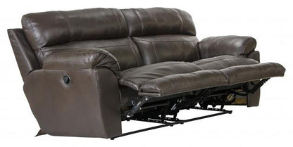 Catnapper - Costa Lay Flat Reclining Sofa in Chocolate - 4071/1273-89/3073-89 veiw 3