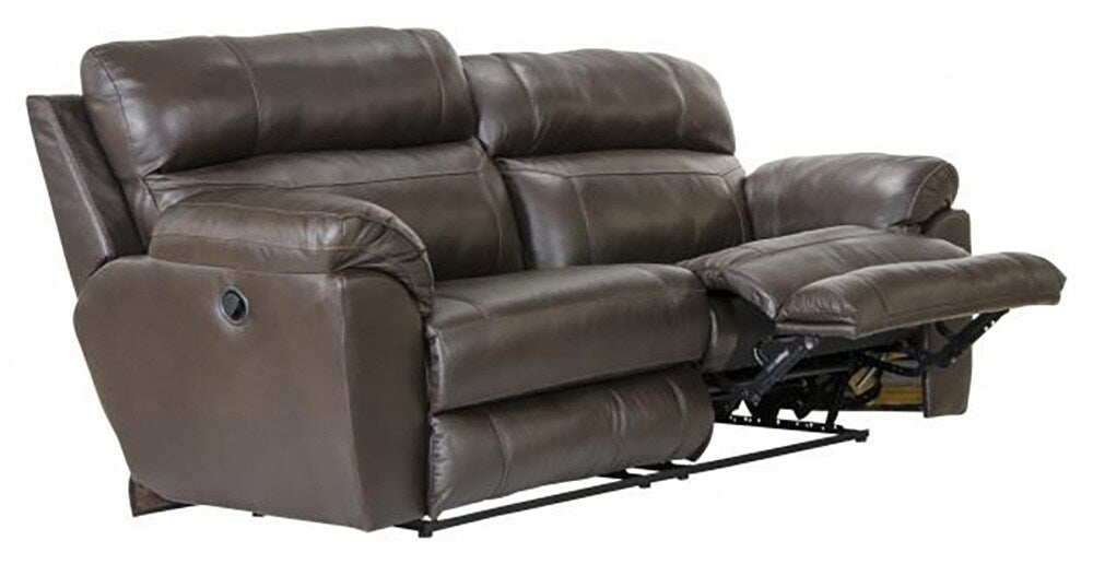 Catnapper - Costa Lay Flat Reclining Sofa in Chocolate - 4071/1273-89/3073-89 view 2