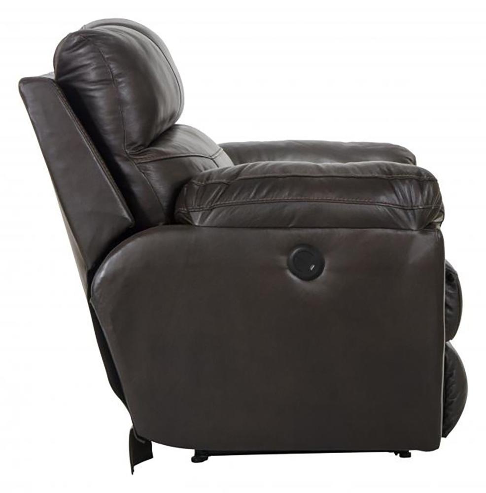 Catnapper - Costa Power Lay Flat Recliner in Chocolate - 64070-7/1273-89/3073-89 veiw 5