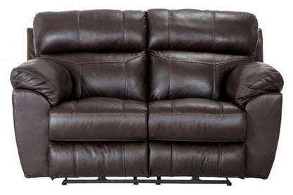 Catnapper - Costa Power Lay Flat Reclining Loveseat in Chocolate - 64072/1273-89/3073-89 veiw 3