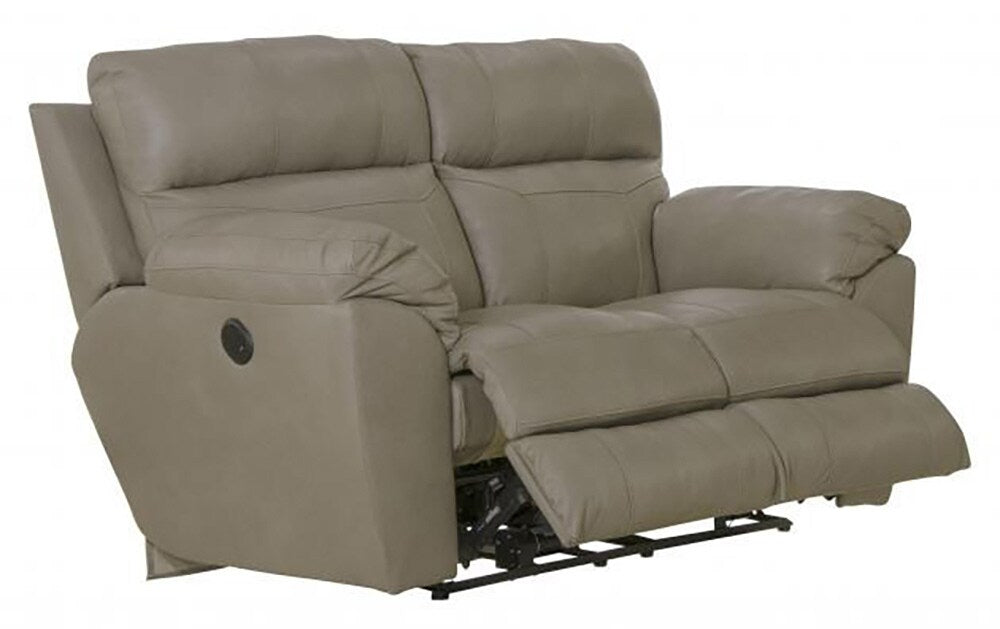Catnapper - Costa Power Lay Flat Reclining Loveseat in Putty - 64072/1273-56/3073-56 veiw 3