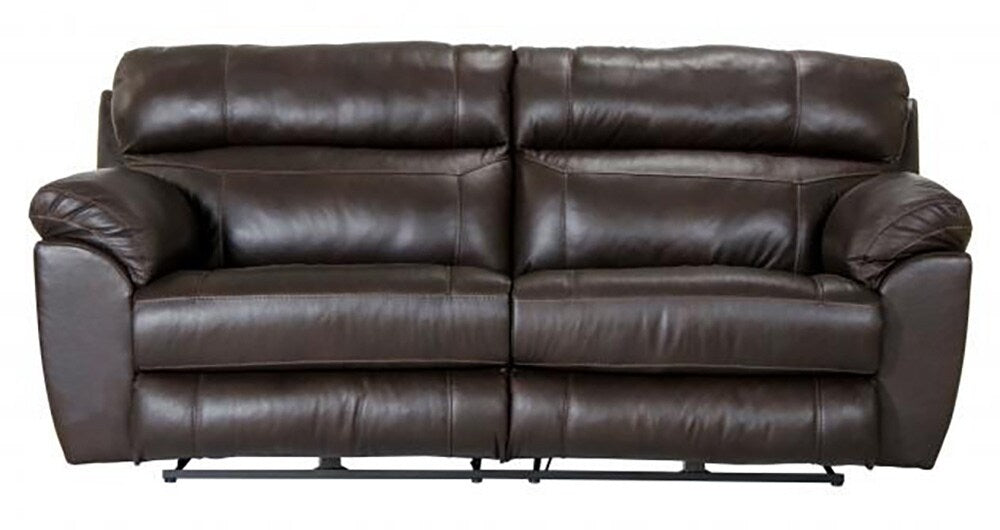 Catnapper - Costa Power Lay Flat Reclining Sofa in Chocolate - 64071/1273-89/3073-89 veiw 3