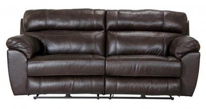 Catnapper - Costa Power Lay Flat Reclining Sofa in Chocolate - 64071/1273-89/3073-89 veiw 3