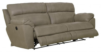 Catnapper - Costa Power Lay Flat Reclining Sofa in Putty - 64071/1273-56/3073-56 veiw 3