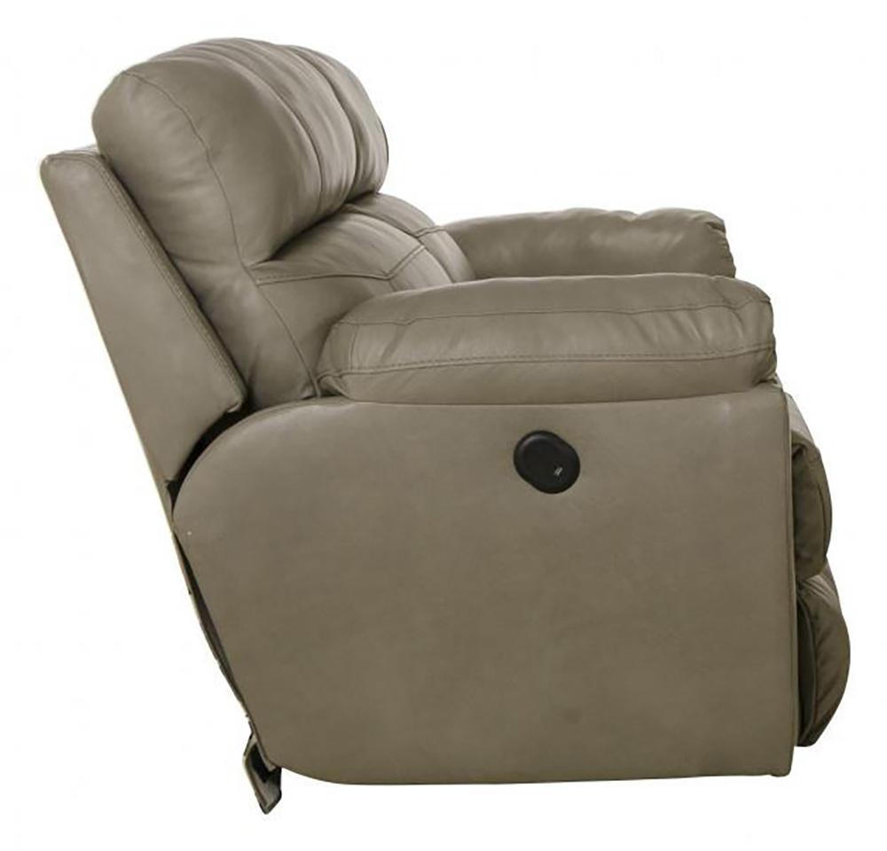 Catnapper - Costa Power Lay Flat Reclining Sofa in Putty - 64071/1273-56/3073-56 veiw 6