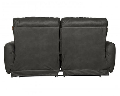 Catnapper - Dorian Power Reclining Loveseat in Charcoal/Nutmeg - 63072/1280-28/2509-28 veiw 4