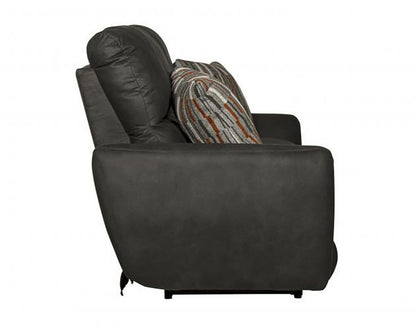 Catnapper - Dorian Power Reclining Sofa in Charcoal/Nutmeg - 63071/1280-28/2509-28 veiw 6