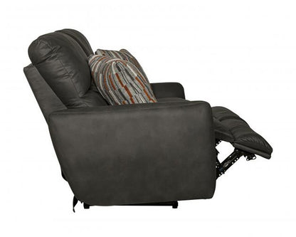 Catnapper - Dorian Power Reclining Sofa in Charcoal/Nutmeg - 63071/1280-28/2509-28 veiw 7