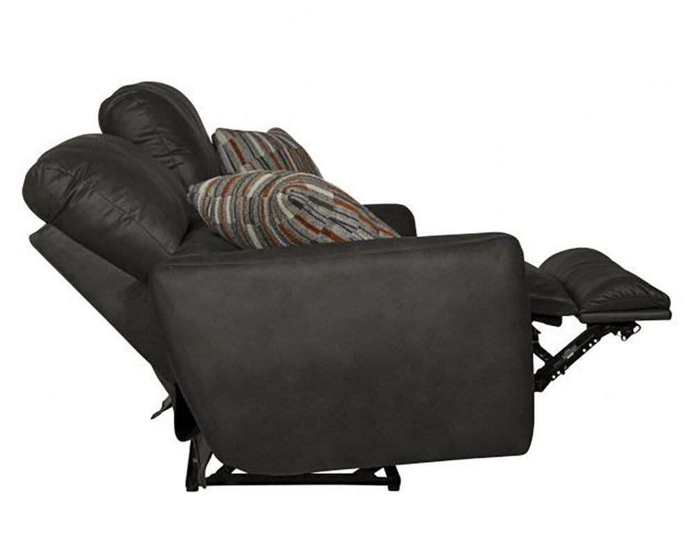 Catnapper - Dorian Power Reclining Sofa in Charcoal/Nutmeg - 63071/1280-28/2509-28 veiw 9