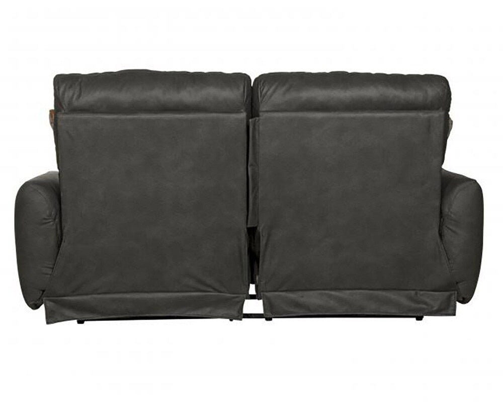 Catnapper - Dorian Reclining Loveseat in Charcoal/Nutmeg - 3072/1280-28/2509-28 veiw 4