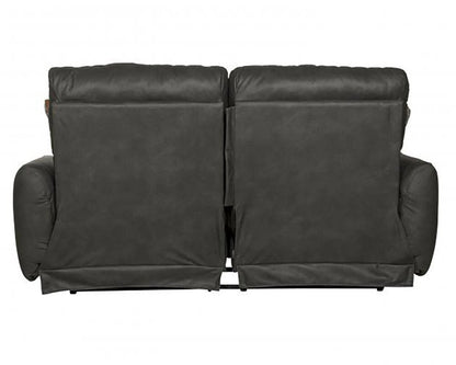 Catnapper - Dorian Reclining Loveseat in Charcoal/Nutmeg - 3072/1280-28/2509-28 veiw 4