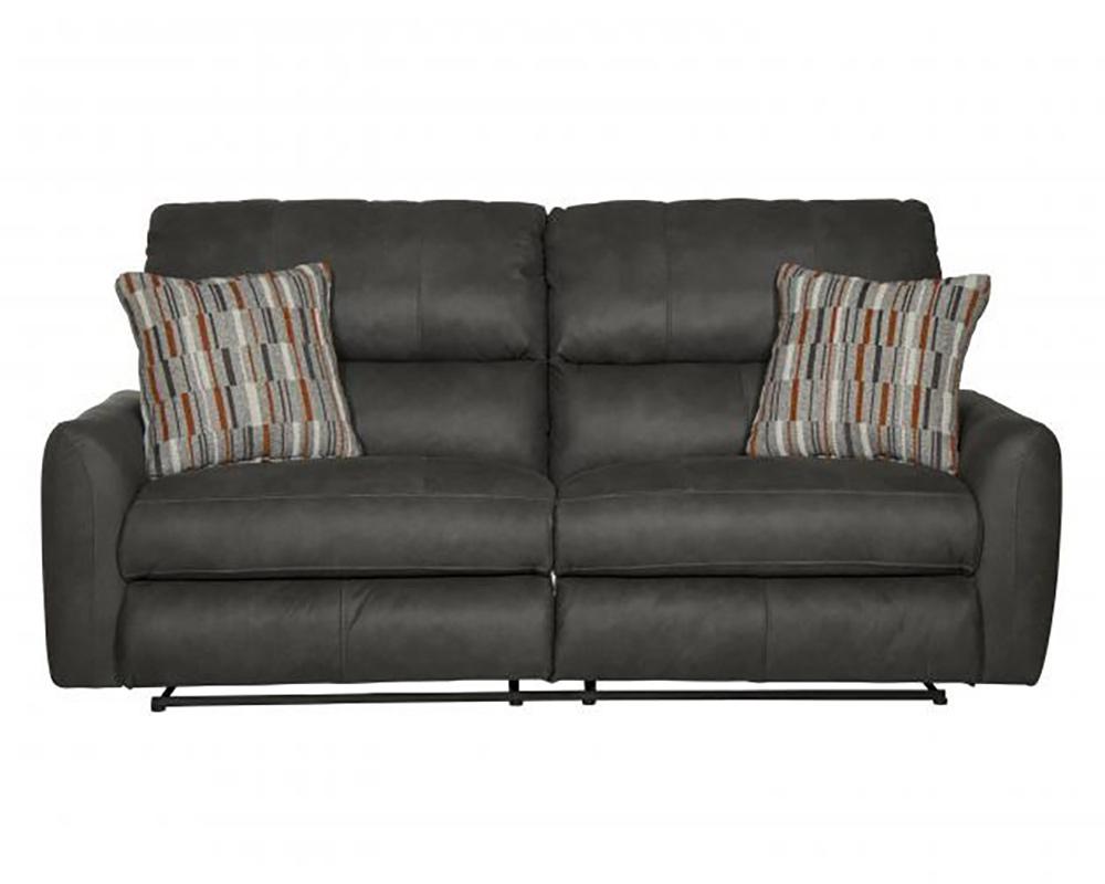Catnapper - Dorian Reclining Sofa in Charcoal/Nutmeg - 3071/1280-28/2509-28 veiw 5