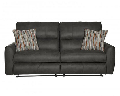 Catnapper - Dorian Reclining Sofa in Charcoal/Nutmeg - 3071/1280-28/2509-28 veiw 5