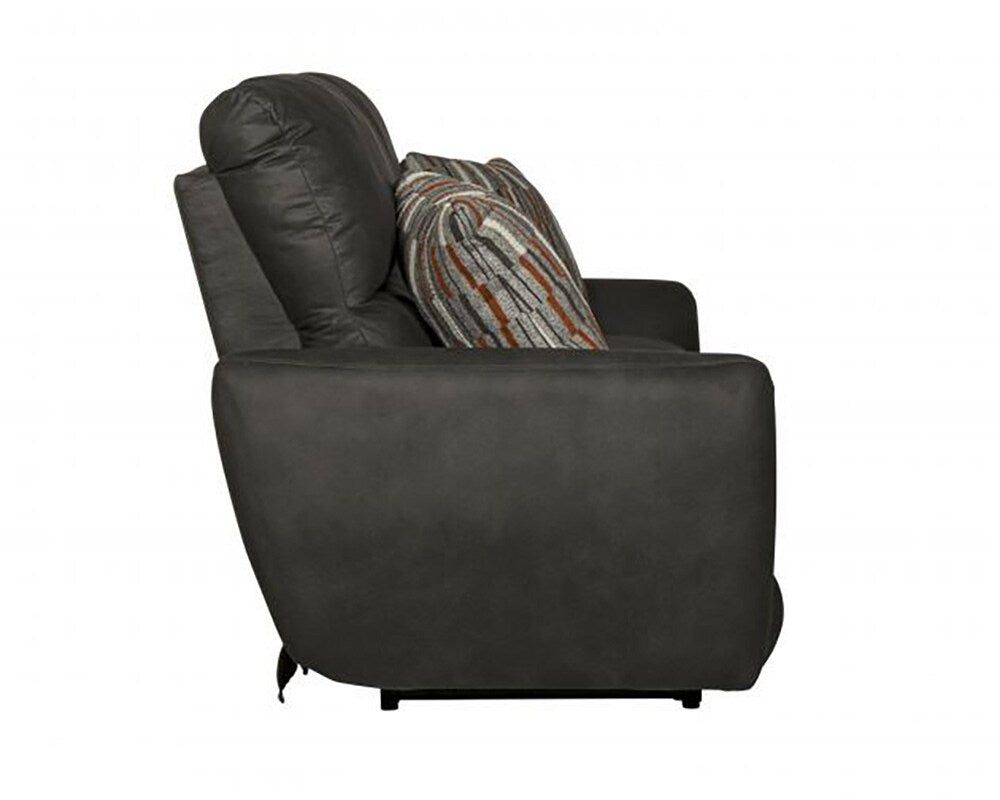 Catnapper - Dorian Reclining Sofa in Charcoal/Nutmeg - 3071/1280-28/2509-28 veiw 6