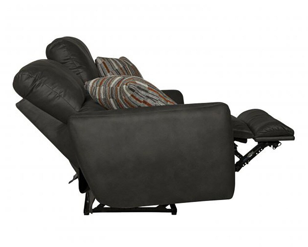 Catnapper - Dorian Reclining Sofa in Charcoal/Nutmeg - 3071/1280-28/2509-28 veiw 9