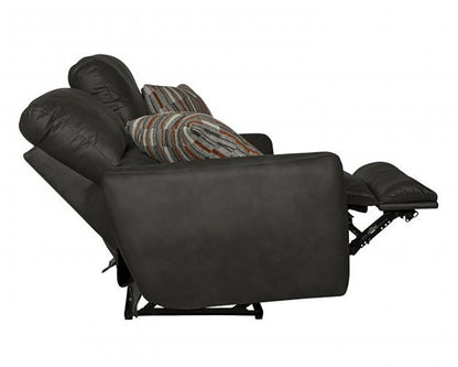 Catnapper - Dorian Reclining Sofa in Charcoal/Nutmeg - 3071/1280-28/2509-28 veiw 9