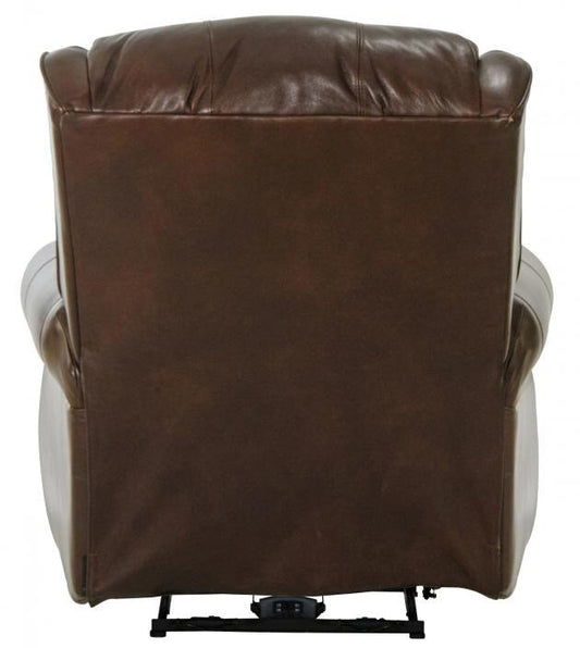 Catnapper - Duncan Power Deluxe Lay Flat Recliner in Walnut - 64763-7/1283-19/3083-19 view 2