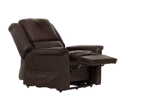 Catnapper - Elsie Power Lift Lay Flat Recliner - Hospital Grade PU in Chocolate - 4897/1207-09 view 1