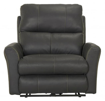 Catnapper - Fredda Power Headrest Power Lay Flat Recliner w/Zero Gravity in Anthracite - 64480-7/1225-58/3025-58 veiw 4