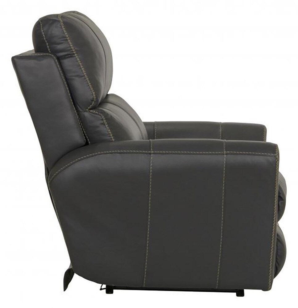 Catnapper - Fredda Power Headrest Power Lay Flat Recliner w/Zero Gravity in Anthracite - 64480-7/1225-58/3025-58 veiw 5