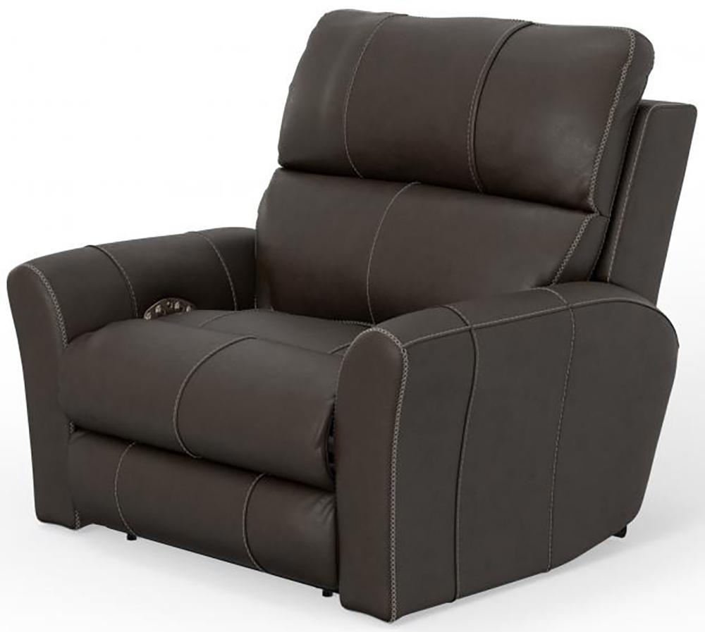 Catnapper - Fredda Power Headrest Power Lay Flat Recliner w/Zero Gravity in Coffee - 64480-7/1225-09/3025-09 veiw 4