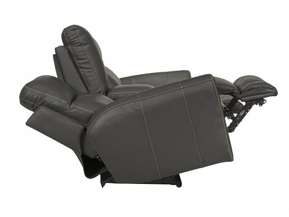 Catnapper - Fredda Power Headrest Power Lay Flat Reclining Console Loveseat w/Zero Gravity in Anthracite - 64489/1225-58/3025-58 veiw 8