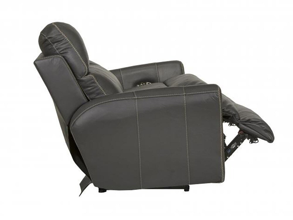 Catnapper - Fredda Power Headrest Power Lay Flat Reclining Sofa w/Zero Gravity in Anthracite - 64481/1225-58/3025-58 veiw 7