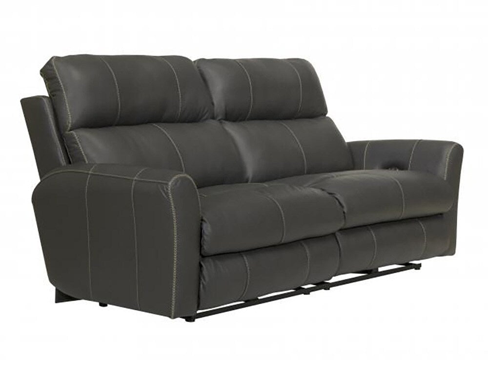 Catnapper - Fredda Power Headrest Power Lay Flat Reclining Sofa w/Zero Gravity in Anthracite - 64481/1225-58/3025-58 view 1