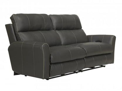 Catnapper - Fredda Power Headrest Power Lay Flat Reclining Sofa w/Zero Gravity in Anthracite - 64481/1225-58/3025-58 view 1