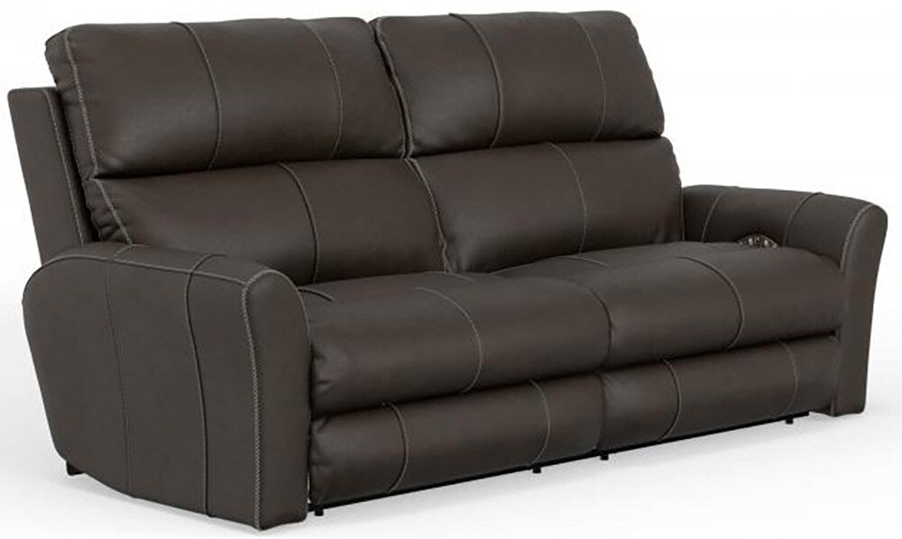 Catnapper - Fredda Power Headrest Power Lay Flat Reclining Sofa w/Zero Gravity in Coffee - 64481/1225-09/3025-09 view 1
