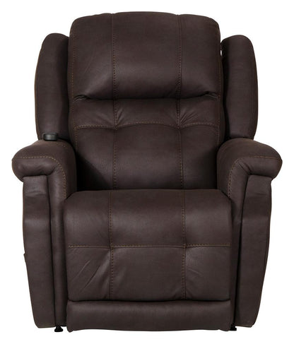 Catnapper - Haywood Power Headrest Power Lift Lay Flat Recliner w/Heat & Massage in Chocolate - 64890141259 veiw 4