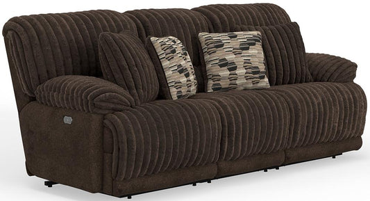 Catnapper - Hollifield Power Reclining Sofa in Chocolate - 61081184709199809 veiw 1
