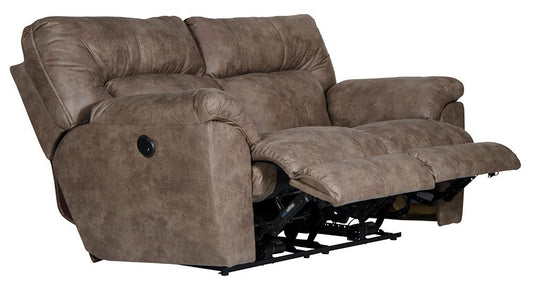 Catnapper - Hollins Power Reclining Loveseat in Coffee - 62652142949 veiw 1