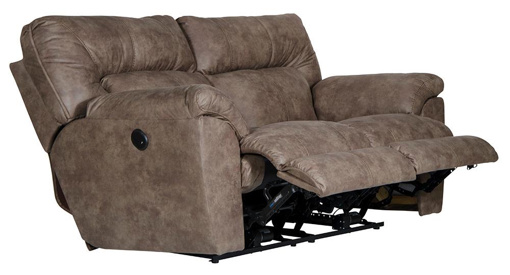 Catnapper - Hollins Power Reclining Loveseat in Coffee - 62652142949 veiw 6