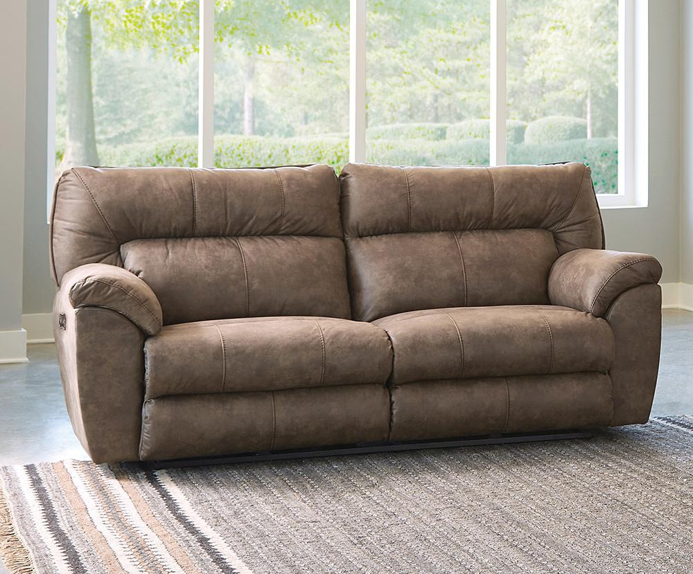 Catnapper - Hollins Power Reclining Sofa in Coffee - 62651142949 veiw 3