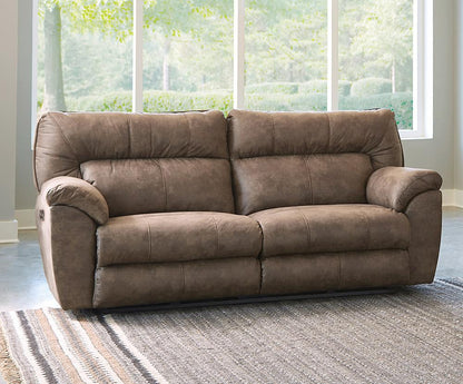 Catnapper - Hollins Power Reclining Sofa in Coffee - 62651142949 veiw 3