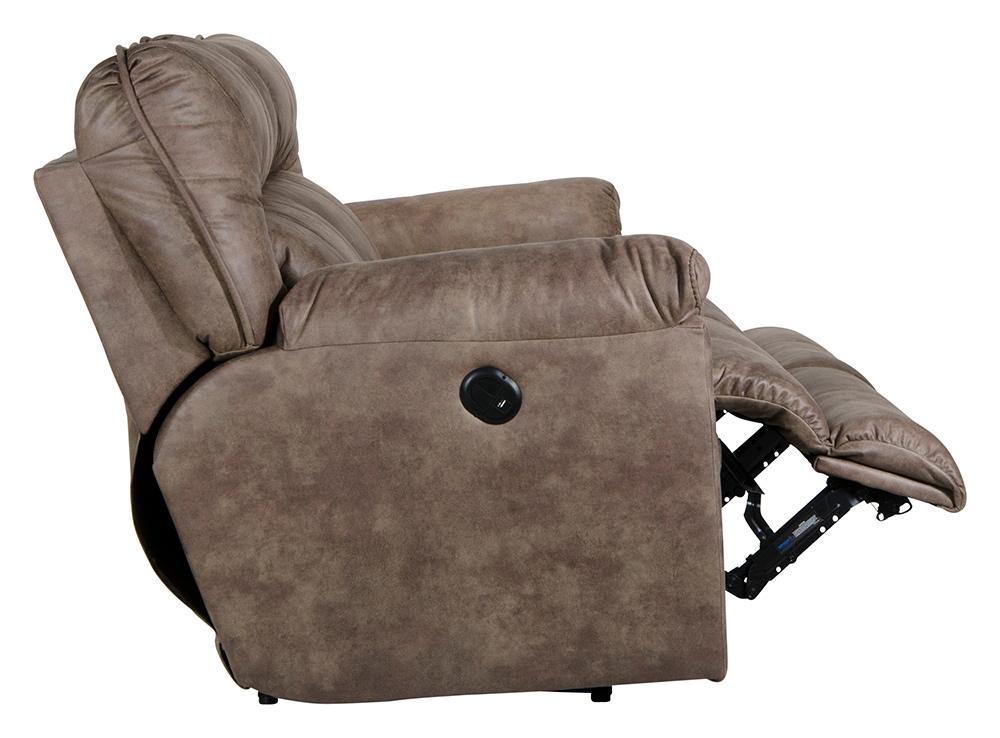 Catnapper - Hollins Power Reclining Sofa in Coffee - 62651142949 veiw 10