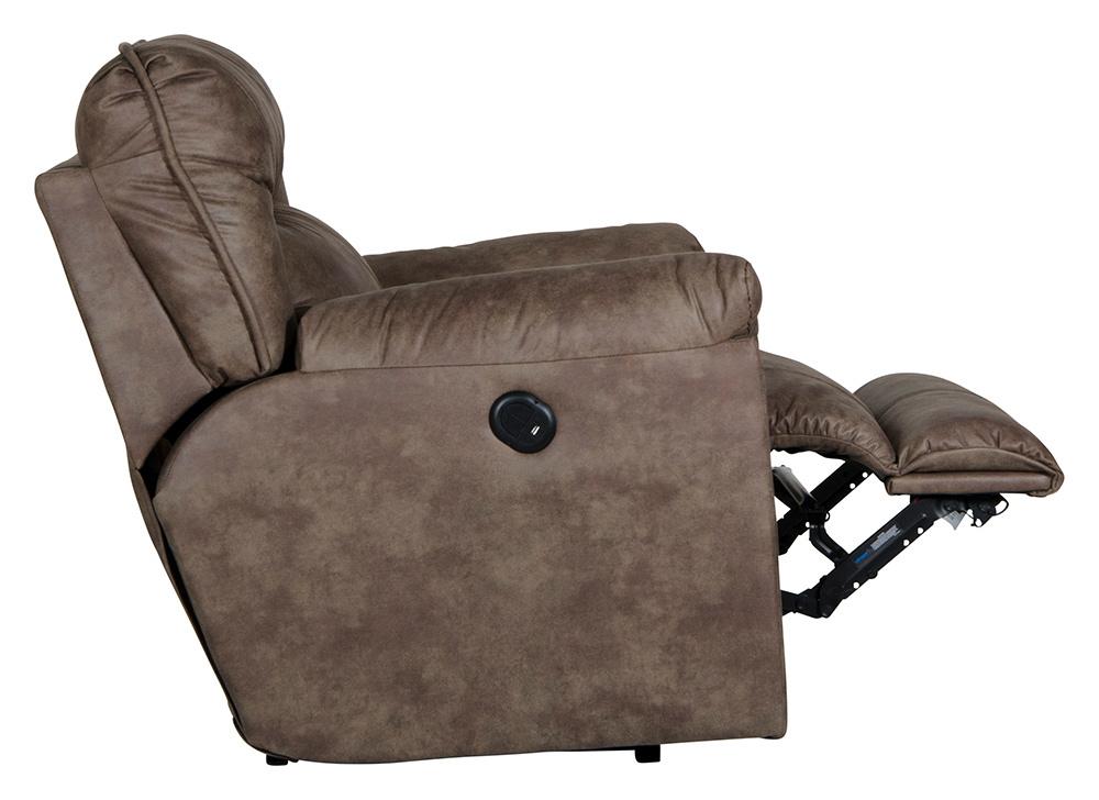 Catnapper - Hollins Power Wall Hugger Recliner in Coffee - 626504142949 veiw 6