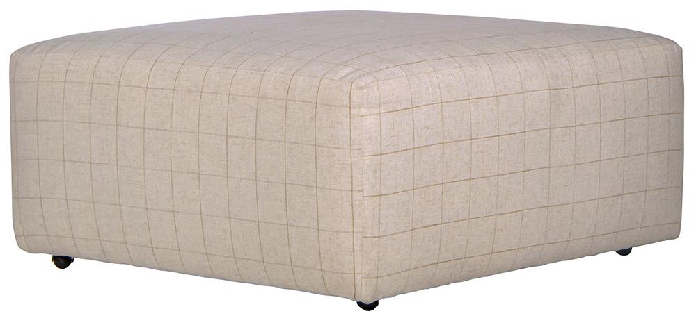 Catnapper - Justine Castered Cocktail Ottoman in Wheat - 38812172826 veiw 1