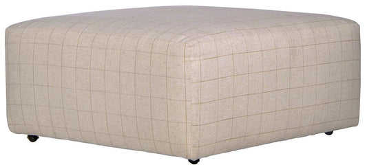 Catnapper - Justine Castered Cocktail Ottoman in Wheat - 38812172826 veiw 1