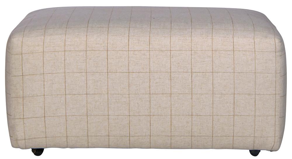 Catnapper - Justine Castered Cocktail Ottoman in Wheat - 38812172826 veiw 3